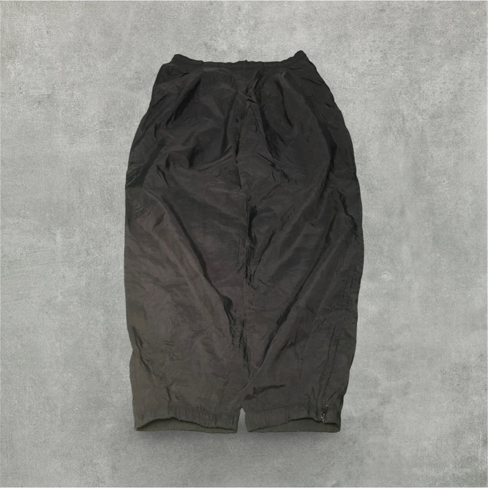 Vintage baggy cuffed Nike onyx black track pants sportswear
